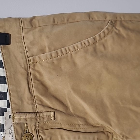 Vans sz 28 khaki tan joggers pants MP20 - Picture 3 of 5